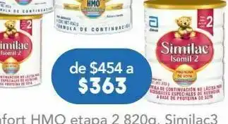 Farmacia San Pablo Similac isomil 2 1-3 años 850g. oferta