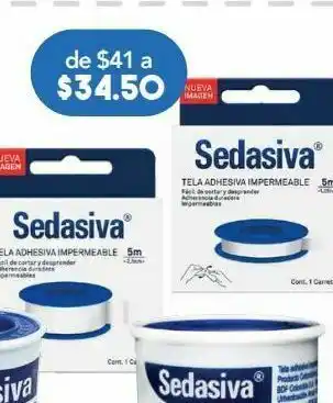 Sedasiva 1.25cm x 5m 1 pieza.