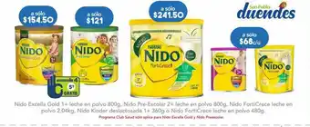 Farmacia San Pablo Nido forticrece leche en polvo 480g oferta