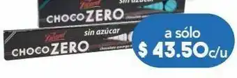 Farmacia San Pablo Choco zero menta o choco zero amargo 52g oferta