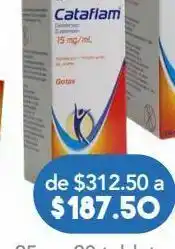 Farmacia San Pablo Cataflam suspensión 15mg 20ml oferta