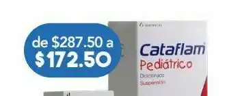Farmacia San Pablo Cataflam pediátrico suspensión 180mg 120ml. oferta
