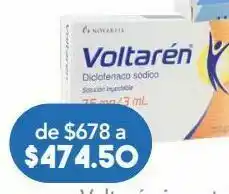 Farmacia San Pablo Voltarén inyectable 75mg 5 ampolletas. oferta