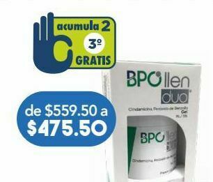 Farmacia San Pablo Bpollen duo gel 1/5% 30g oferta
