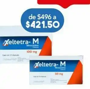 Farmacia San Pablo Xeltreta-m 100mg 12 cápsulas. oferta
