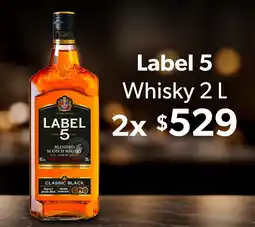 Sam's Club Label 5 Whisky oferta