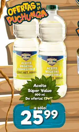 S-Mart Aceite Súper Value oferta