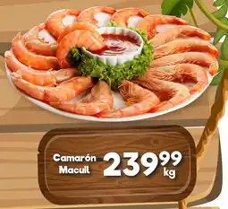 S-Mart Camarón Macuil oferta