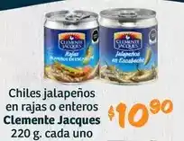 Soriana Híper Clemente jacques - chiles jalapeños en rajas o enteros oferta