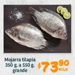 Soriana Híper Mojarra tilapia oferta