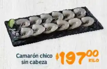 Soriana Híper Camarón chico sin cabeza oferta