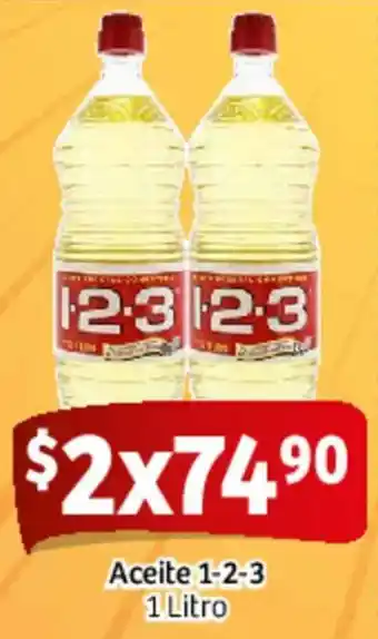 Soriana Mercado 1-2-3Aceite 1-2-3 Aceite oferta