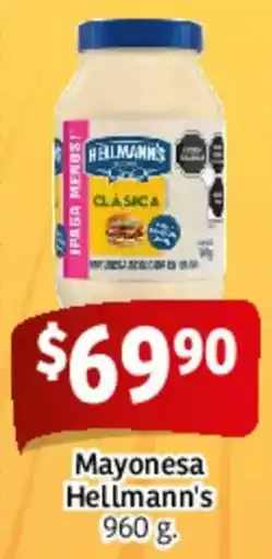 Soriana Mercado HELLMANN'S Mayonesa oferta