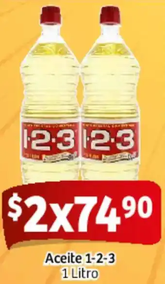 Soriana Mercado Aceite 1-2-3 oferta