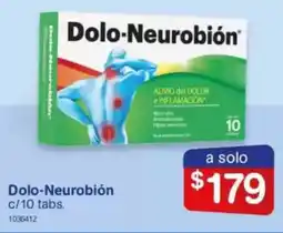 Farmacias Benavides Dolo-neurobión oferta