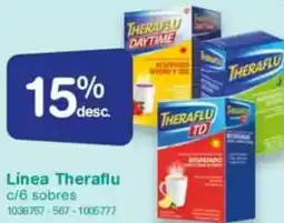 Farmacias Benavides Theraflu linea oferta