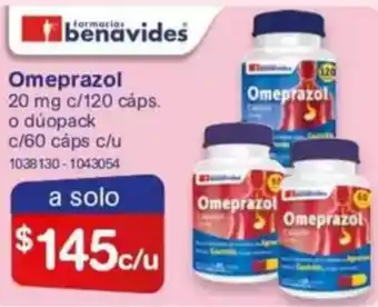 Farmacias Benavides Omeprazol oferta