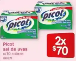 Farmacias Benavides Picot sal de uvas oferta