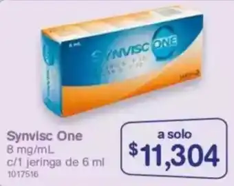 Farmacias Benavides Synvisc one oferta