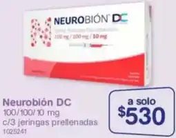 Farmacias Benavides Neurobión DC oferta