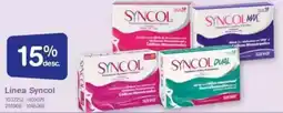 Farmacias Benavides Syncol linea oferta