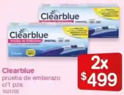 Farmacias Benavides Clearblue prueba de embarazo oferta