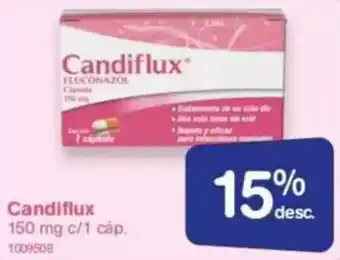 Farmacias Benavides Candiflux oferta