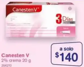 Farmacias Benavides Canesten V 2% crema oferta