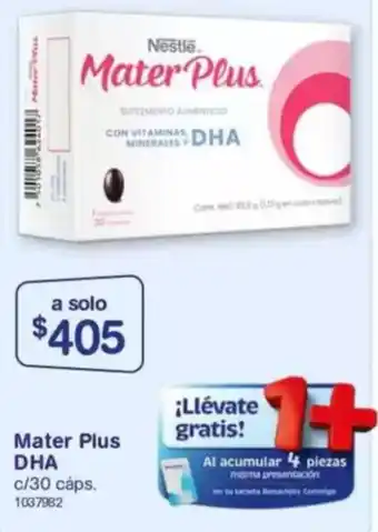 Farmacias Benavides Master plus  DHA oferta