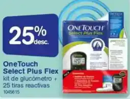 Farmacias Benavides Onetouch select plus flex oferta