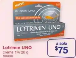 Farmacias Benavides Lotrimin uno crema 1% oferta