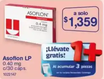 Farmacias Benavides Asoflon LP oferta