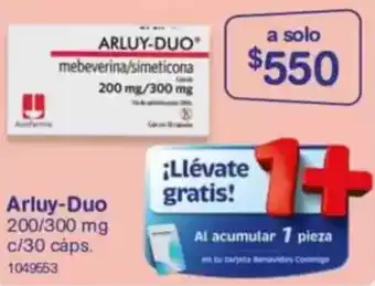 Farmacias Benavides Arluy-Duo oferta