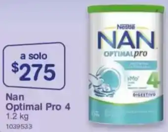 Farmacias Benavides Nan optimal pro 4 oferta