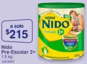 Farmacias Benavides Nido pre-escolar 2+ oferta