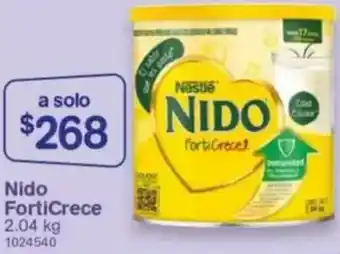 Farmacias Benavides Nido FortiCrece oferta