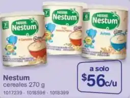 Farmacias Benavides Nestum cereales oferta