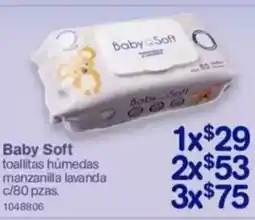 Farmacias Benavides Baby soft oferta