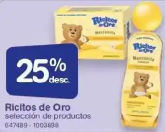 Farmacias Benavides Ricitos de oro oferta