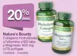 Farmacias Benavides Nature's bounty oferta