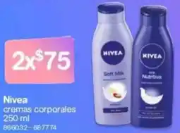 Farmacias Benavides Nivea cremas corporales oferta