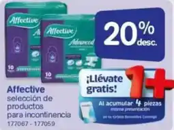 Farmacias Benavides Affective oferta