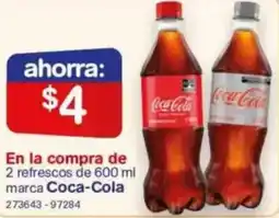 Farmacias Benavides Coca-cola oferta