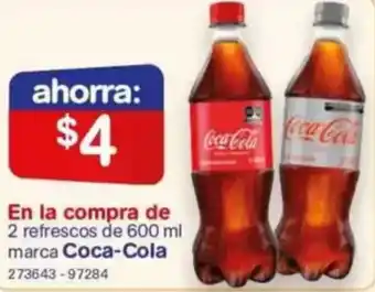 Farmacias Benavides Coca-cola oferta