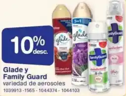 Farmacias Benavides Glade y family guard oferta