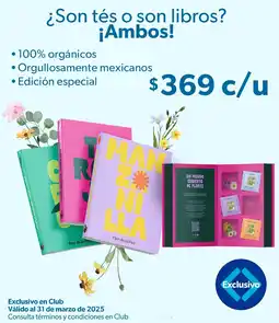 Sam's Club ¿son tés o son libros? ¡ambos! oferta