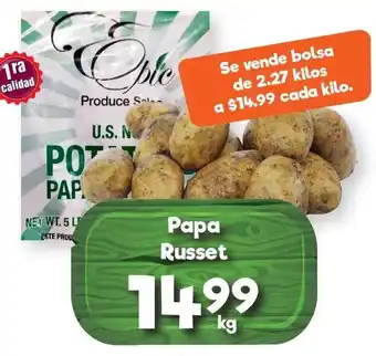 S-Mart Papa russet oferta