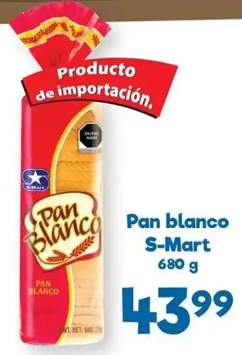 S-Mart S-mart pan blanco oferta