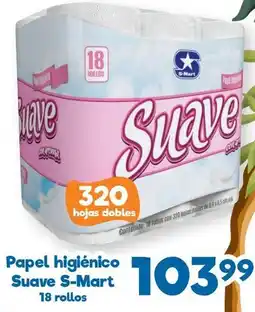 S-Mart Papel higiénico suave s-mart oferta