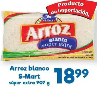 S-Mart S-mart arroz blanco súper extra oferta